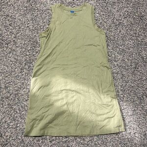 Sleeveless Green Dress